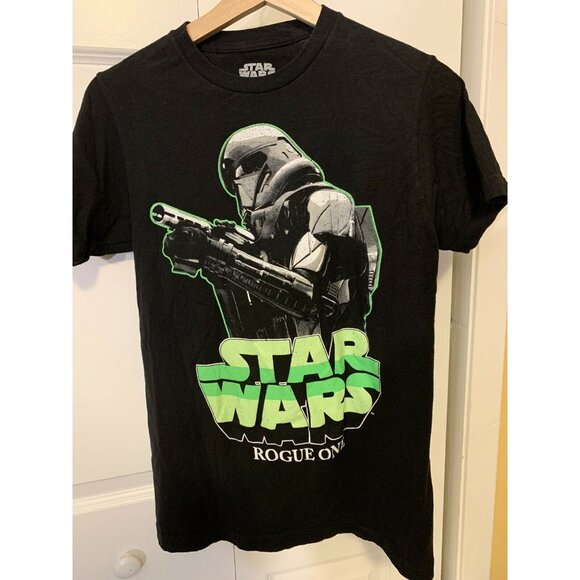 Star Wars Rougue One Men’s Sz S T-‎ Shirt Black - Picture 6 of 8